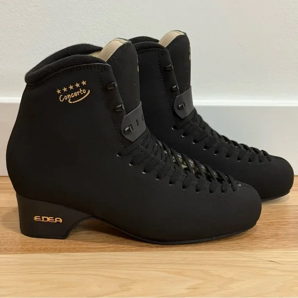 EDEA Concerto New Mens Black Skate Boots Size 295 - Picture 5 of 14